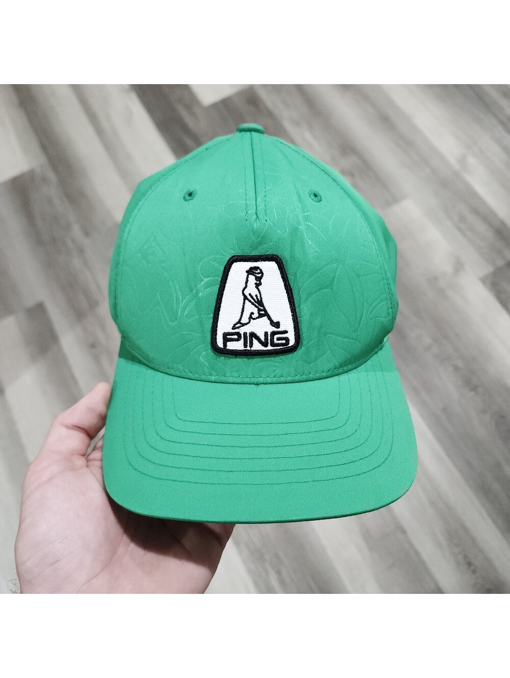 PING Mr. PING Blossom Snapback Golf Hat Limited Edition PGA Tour Beach Summer